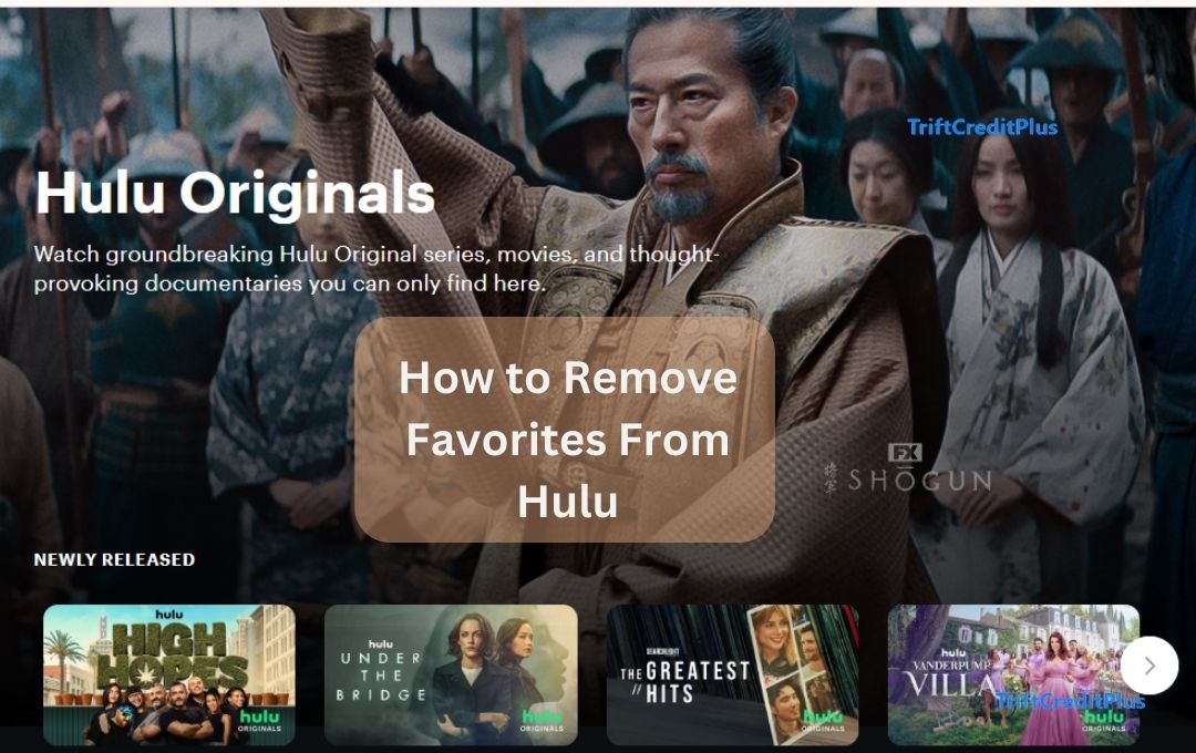 How to Remove Favorites From Hulu