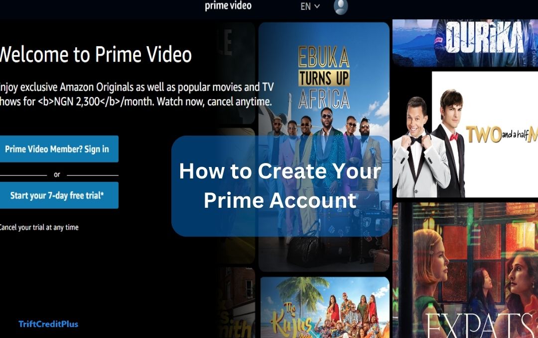 How to Create Your Prime Account