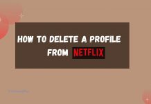 How to Delete a Profile from Netflix