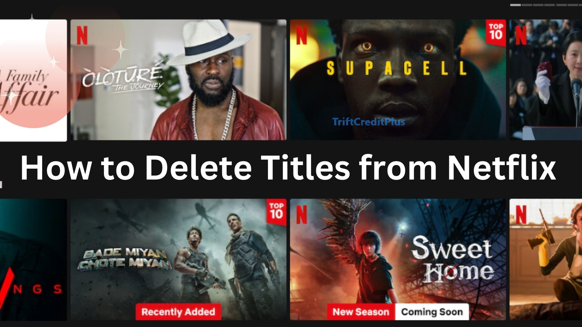 How to Delete Titles from Netflix